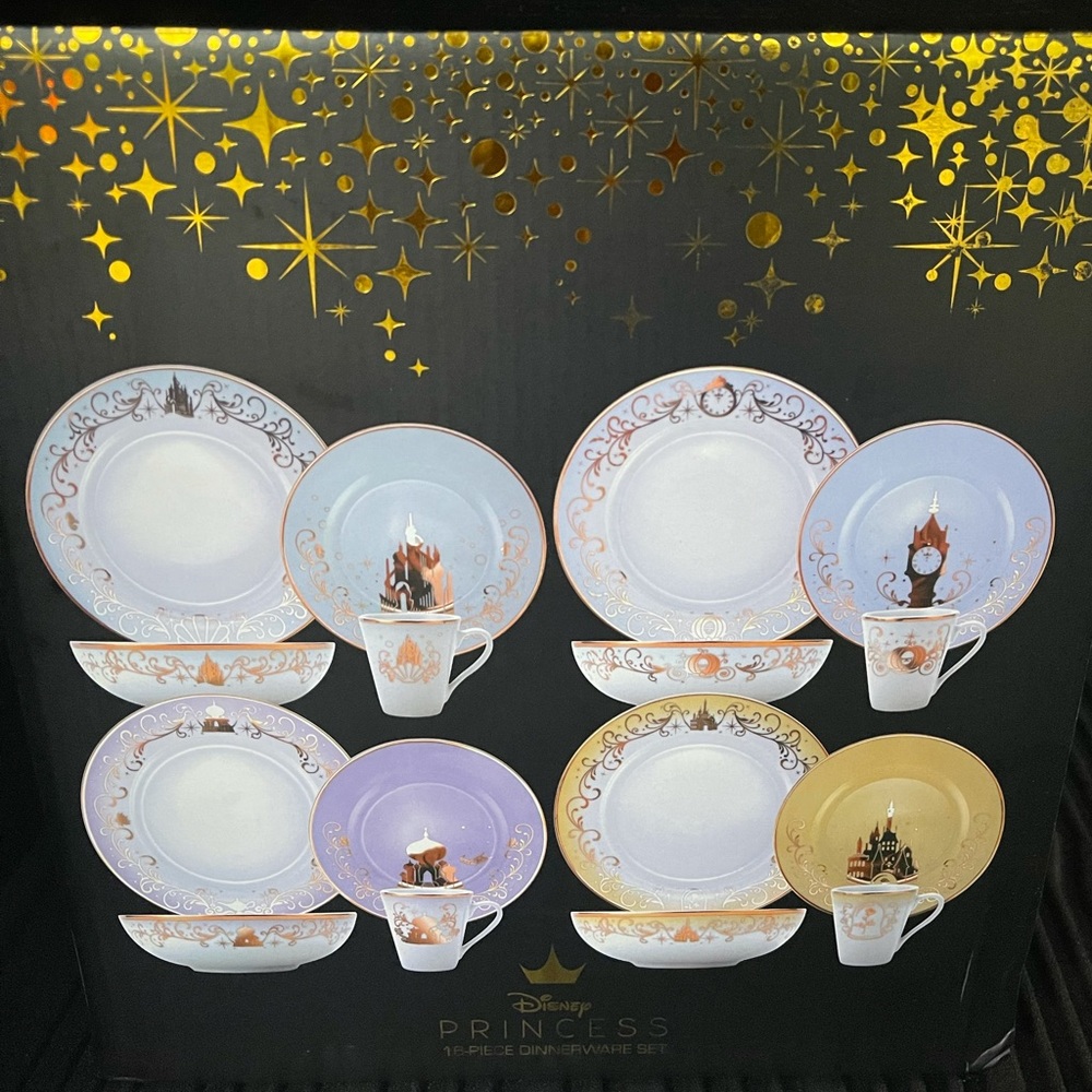 Disney Princess Ceramic Dinnerware Set
